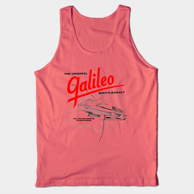Galileo Shuttlecraft Tank Top by Pop Fan Shop